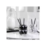 LOUXOR Elmas Kesimli Siyah Kristal Kalemlik - Görsel 2