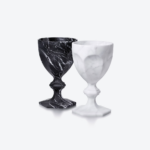 HARCOURT Marble 2'li Mermer Kadeh Seti