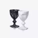HARCOURT Marble 2'li Mermer Kadeh Seti