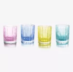 HARMONIE Colors of Joy 4'lü Kristal Bardak Seti II