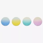 OCTOGONE Pastel 4'lü Bardak Altlığı - Görsel 2