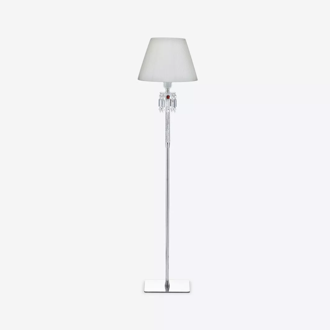 2604550_grey_001.jpg TORCH FLOOR LAMP CEI 145 WHITE LAMPSHADE - Görsel 1