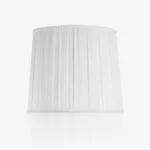 KRYSTA LAMPSHADE WHITE PLEATED
