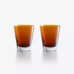MOSAIQUE ORANGE TUMBLER X2