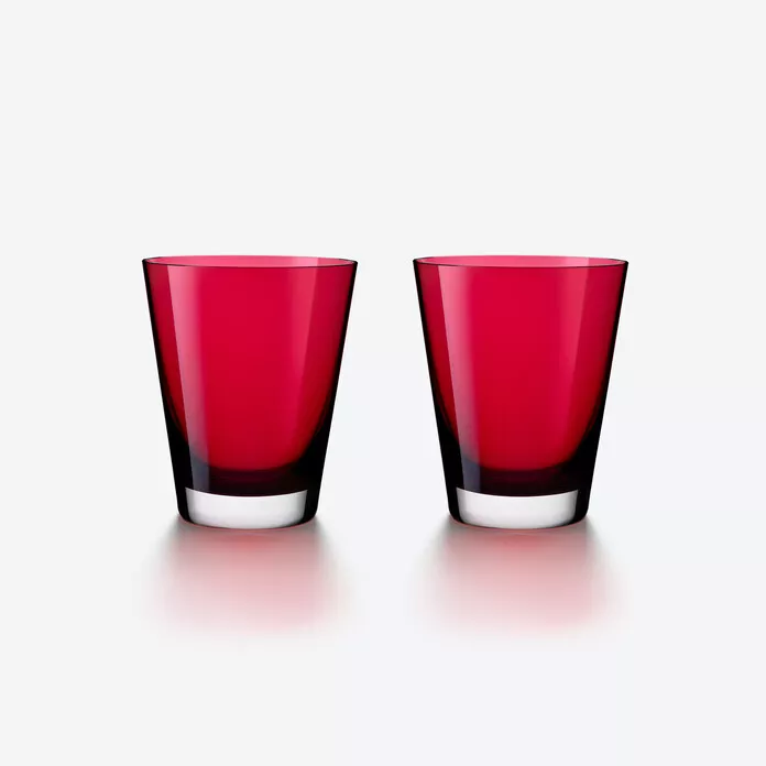 MOSAIQUE RED TUMBLER X2
