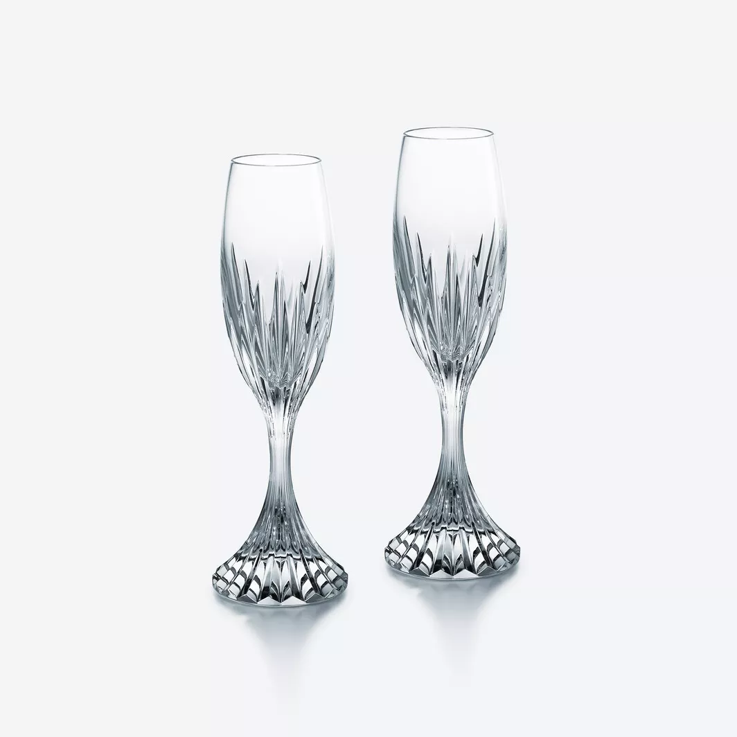 MASSENA CHAMPAGNE FLUTE X2