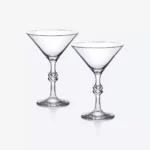JCB PASSION COLLECTION 2'li Kristal Martini Bardağı Seti