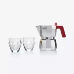 HARCOURT TALLEYRAND ESPRESSO FOR TWOALESSI MOKA SET