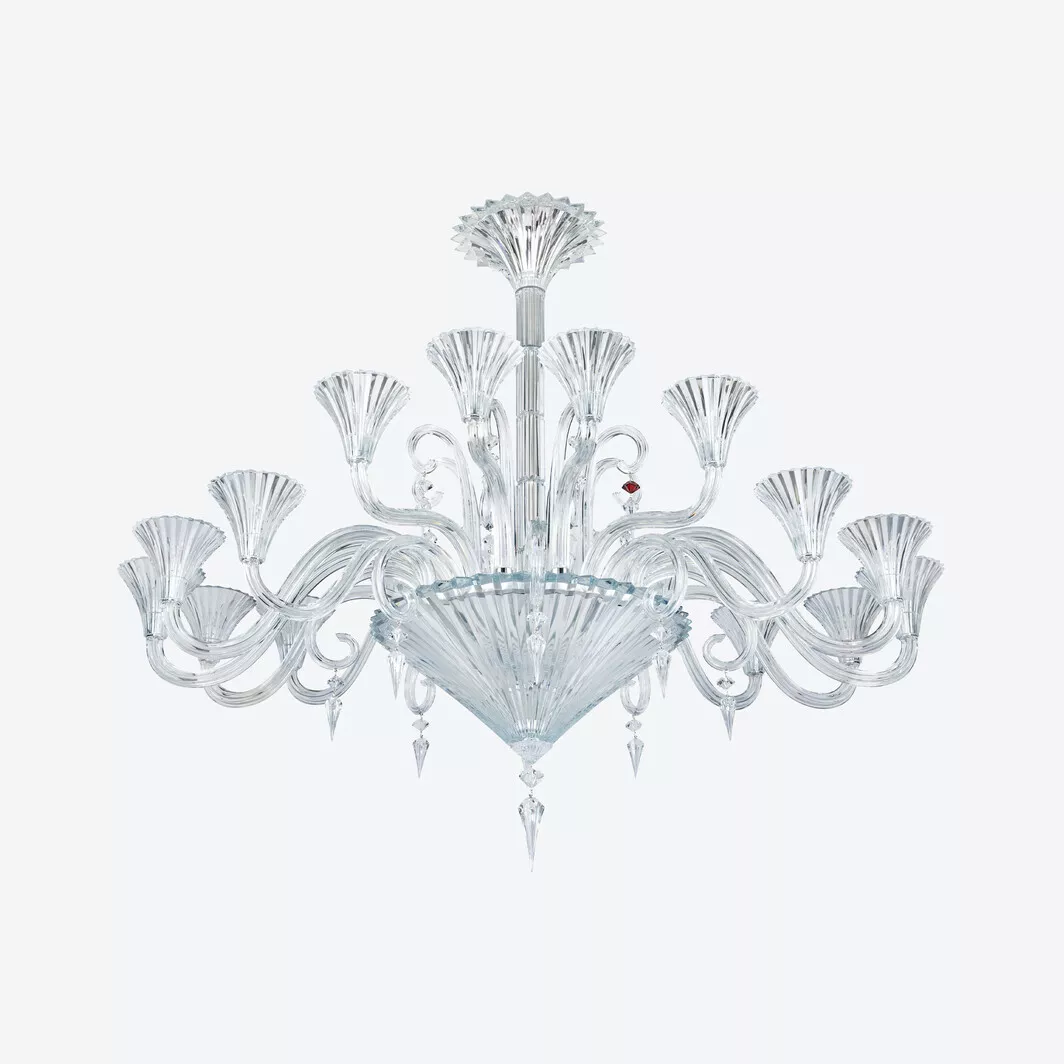 2814808_grey_001.jpg MILLE NUITS CHANDELIER CEI 18L OVAL - Görsel 1