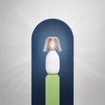 BABY CANDY LIGHT NOMADIC LAMP IEC WHITE - Görsel 3