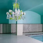 ZENITH SUR LA LAGUNE CHANDELIER CEI 15L PARROTS LIMITED EDITION 50 EX - Görsel 2