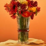 HARCOURT VASE STRAIGHT 320 GOLD - Görsel 2