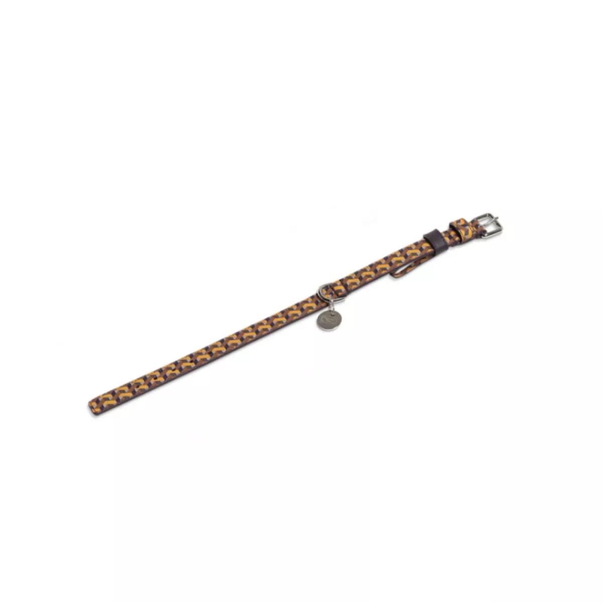 f5a5c8_3d89a046bbbb434fbe94bf8a62966796mv2.png PET COLLECTION Cinnamon/Purple Köpek Tasması / M Beden - Görsel 1