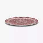 ARCADIA Kırmızı Sunum Tabağı - Görsel 2