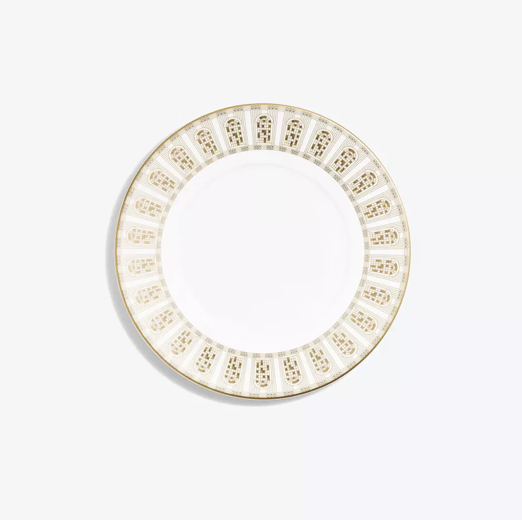 2817041-1 ARCADIA 2'li Gold Tatlı Tabağı Seti - Görsel 1