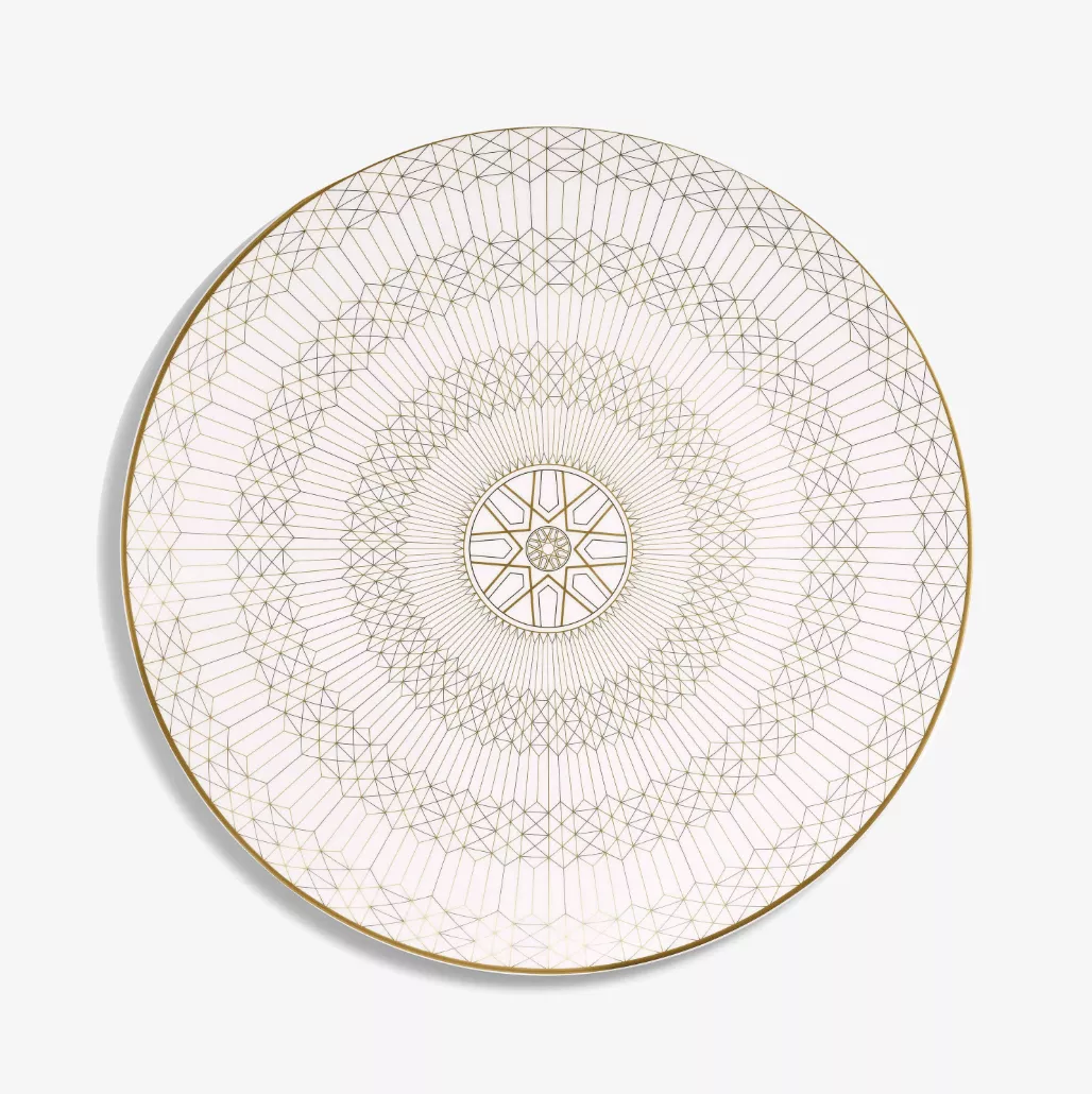 2817043-1 ARCADIA Gold Sunum Tabağı - Görsel 1