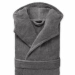 DOROTEA Grafit Unisex XL Beden Bornoz