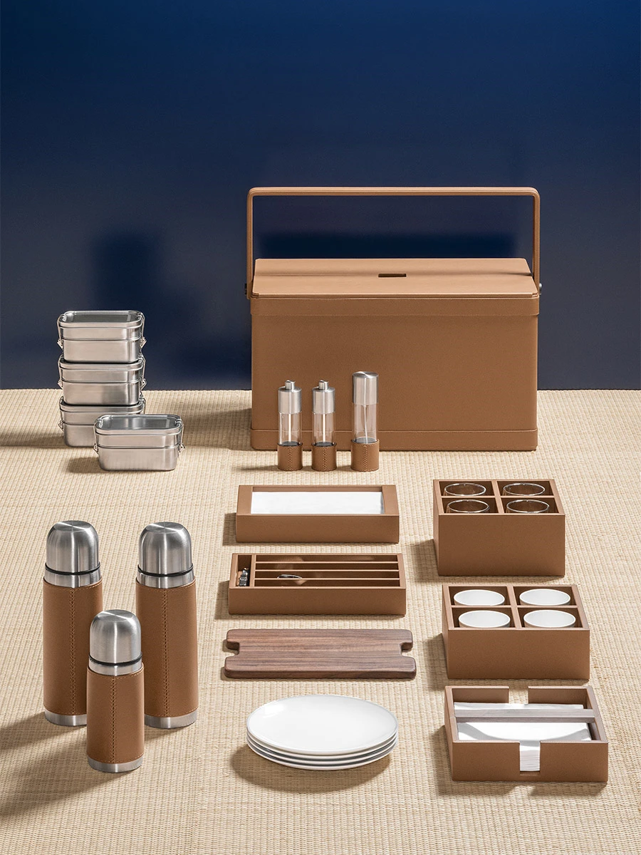 01-tableware-picnic-basket-BMS TABLEWARE COLLECTION Piknik Sepeti - Görsel 1