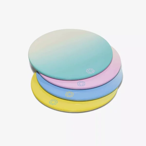 OCTOGONE Pastel 4'lü Bardak Altlığı