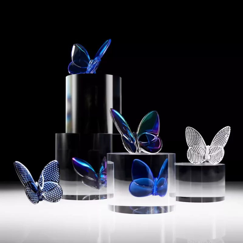 PAPILLON Lucky Kristal Butterfly Diamond Midnight Blue - Görsel 2