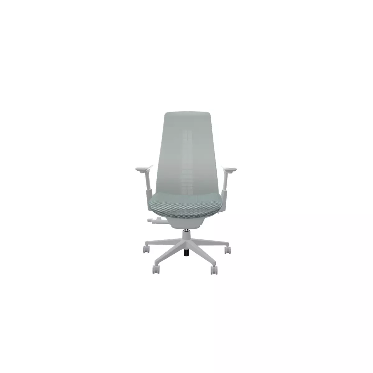 FERN__swivel_chair_fern (7) FERN Gri Çalışma Koltuğu - Görsel 1