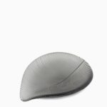 ELIZABETH Gri Yaprak Desenli Small Dekoratif Obje