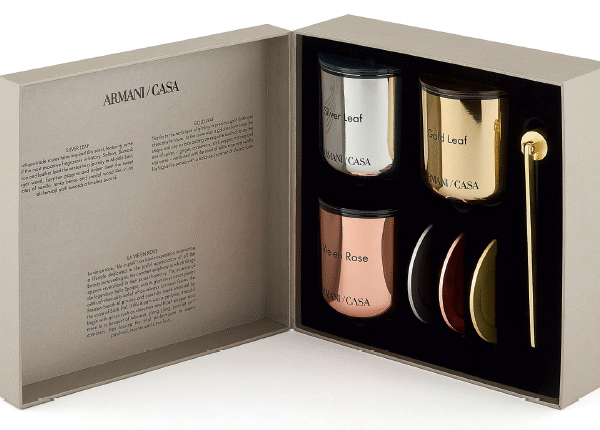 PEGASO 3 Parçalı Mum Seti & Mum Söndürücü