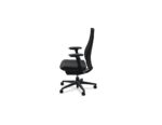 FERN DIGITAL KNIT Charcoal Black Çalışma Koltuğu - Görsel 4