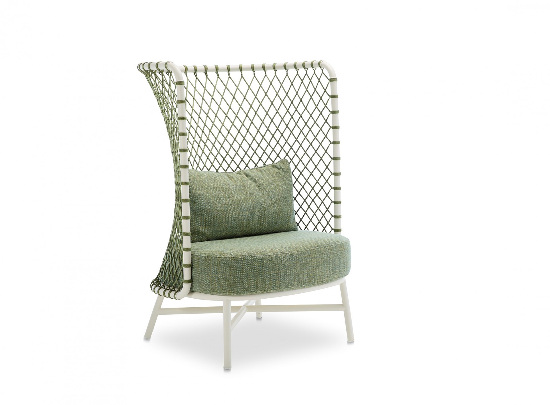 Art.20438420white20green20mix20Roberti_10_2020_1363.jpg Art. 4384 - CHARME Yüksek Sırtlı Koltuk - Görsel 1